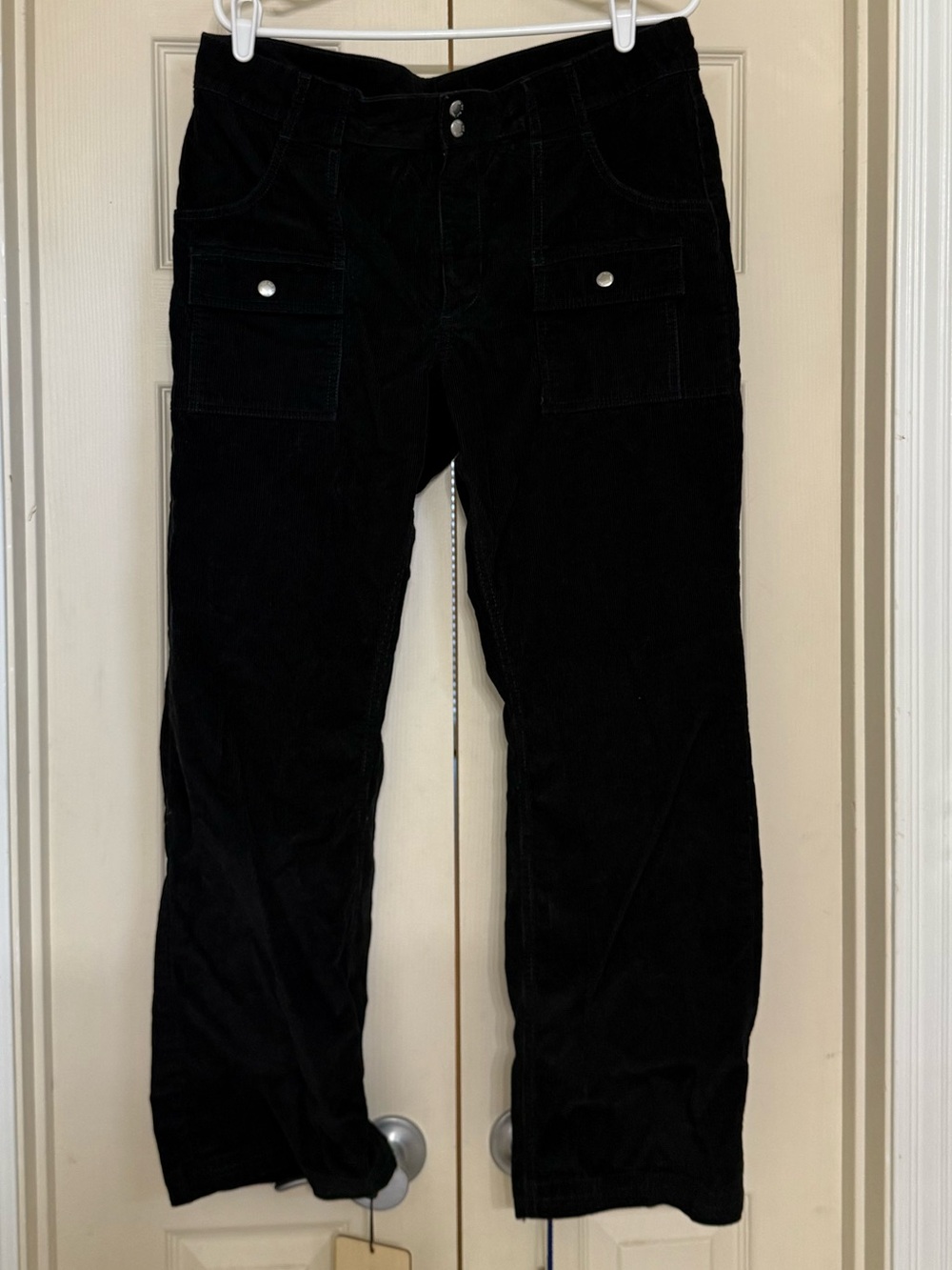 Black Corduroy Pants - Classic Casual Style